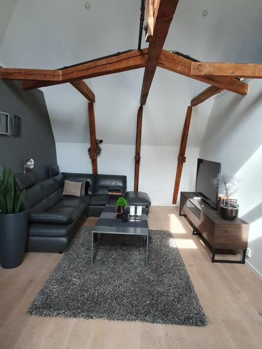 Modern Loftsleilighet Fredrikstad Esterno foto
