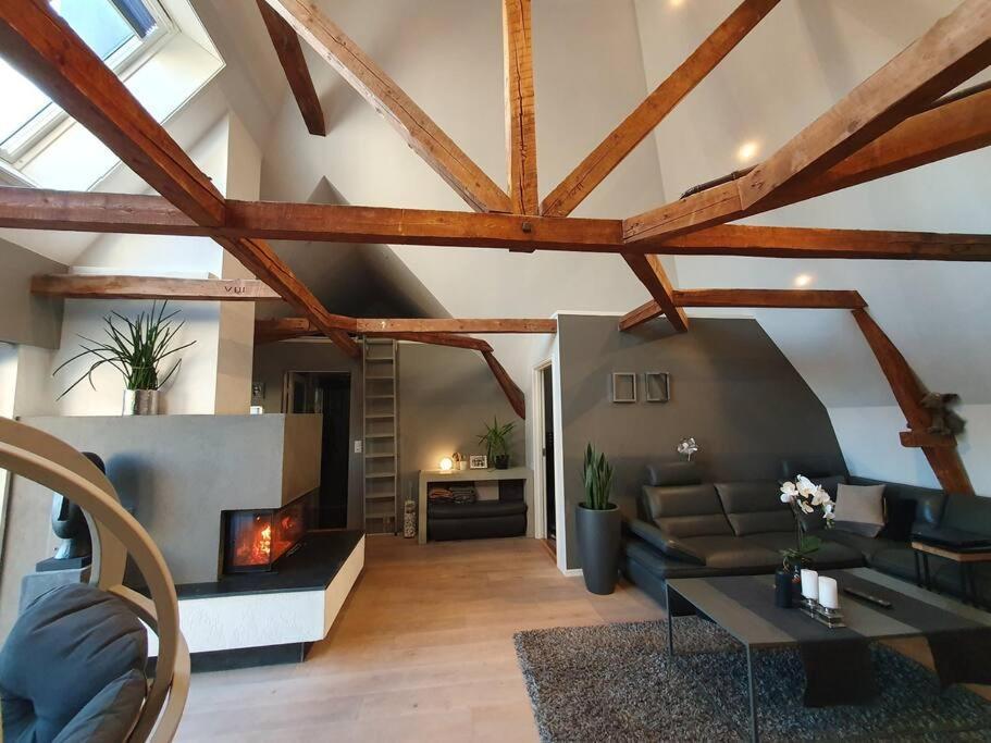 Modern Loftsleilighet Fredrikstad Esterno foto